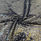 Dense 5mm Sequin Embroidered Mesh Fabric — fabric photo 5