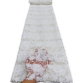 Allover Embroidered Water-Soluble Guipure Lace Fabric — fabric photo 5