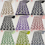 Chiffon with 5–9mm Sequin Embroidery