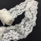 Double-Scallop Textured Lace Trim 6 cm — fabric photo 5