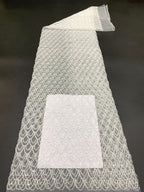 Bead & 3mm Sequin Embroidered Bridal Lace — fabric photo 6
