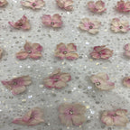 Sequin Embroidered Bridal Fabric – Design 01407 — fabric photo 4