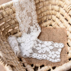 Double-Scallop Textured Lace Trim 6 cm — fabric photo 2