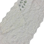 Ditsy Floral Raised-Texture Wide Stretch Nylon Lace Trim 23 cm — fabric photo 2