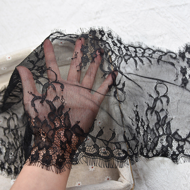 Ruffled Stretch Lace Trim 23.5 cm — fabric photo 4