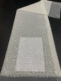 Dense Bead Sequin Embroidered Bridal Fabric — fabric photo 6