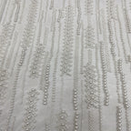 Bugle-Bead & Bubble-Bead Embroidered Bridal Fabric — fabric photo 5