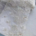 Water-Soluble Embroidered Lace Trim 14 cm — fabric photo 6