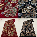 Velvet Double Bead Multicolor Sequin Fabric