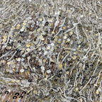 Fringed Dense 5/7mm Sequin Embroidery Fabric — fabric photo 5