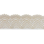 Single-Scallop Picot-Edge Stretch Nylon Lace Trim 8.8 cm — fabric photo 4
