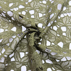 Solid-Color Milk-Silk Guipure Cutwork Lace Fabric – Per Yard