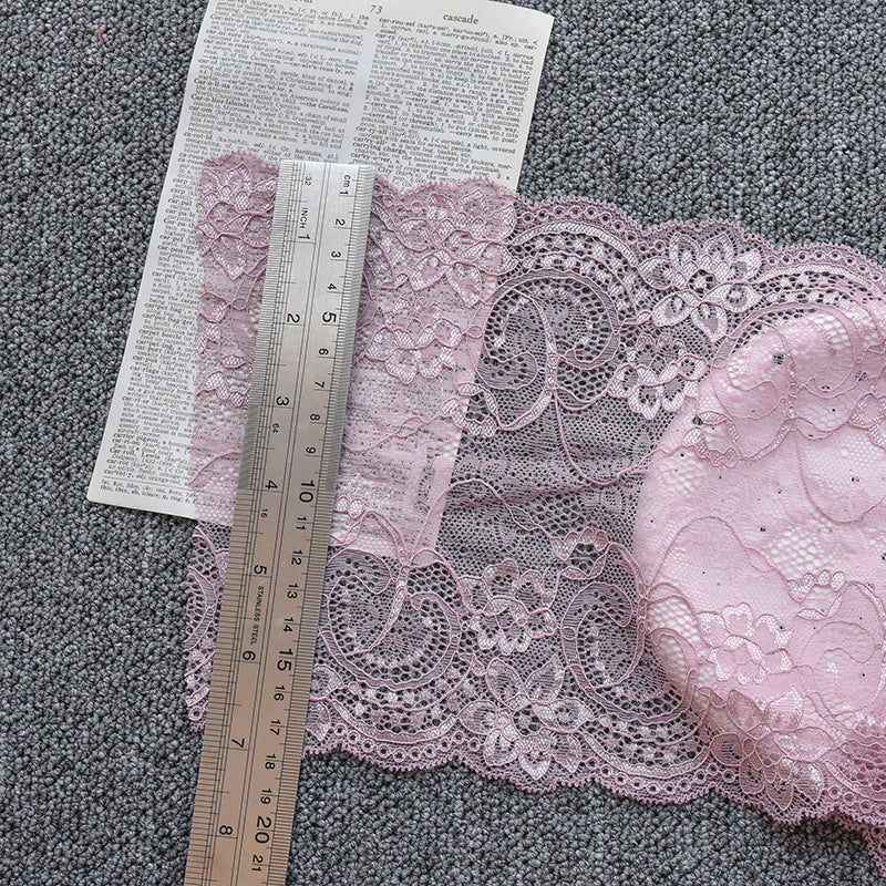 Double-Scallop Lace Trim 18 cm — fabric photo 3