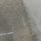 Oversized Foam Bead Bridal Embroidery Fabric — fabric photo 5