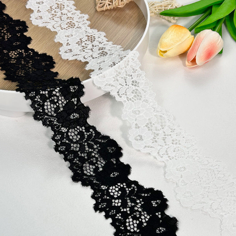 Ruffled Lace Trim 6 cm