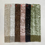Plaid Base 5–12mm Sequin Embroidery Fabric — fabric photo 2