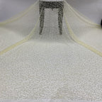 Bubble-Bead Embroidered Bridal Fabric — fabric photo 4
