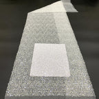 Bugle Bead and Crystal Embroidered Formal Fabric — fabric photo 3