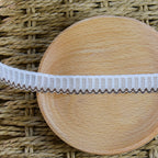 Ruffled Knitted Stretch Lace Trim 1.6 cm — fabric photo 3