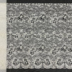Heavy Sequin & Bugle-Bead Embroidered Lace Fabric — fabric photo 2