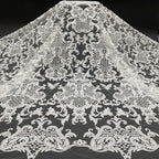 Bead & Sequin Embroidered Fabric for Gowns