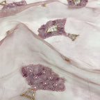 Printed Ribbon Sequin Organza for Dresses — fabric photo 5