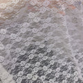 Peony Floral Stretch Nylon Lace Trim
