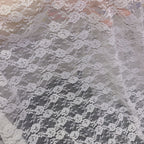 Peony Floral Stretch Nylon Lace Trim