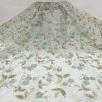 Sequin Embroidered Bridal Fabric – Design 27199 — fabric photo 5