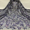 Multicolor 2/3/4/5 mm Layered Sequin Embroidered Tulle Mesh Fabric – Design 46399