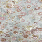 Velvet with Multicolor Sequin Embroidery — fabric photo 2