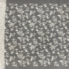 Textured Rope Sequin Embroidered Organza — fabric photo 2