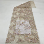 Colorful Laminated Sequin Dress Fabric
