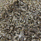 Tie-Dye Chiffon Foam Bead Sequin Embroidery Fabric — fabric photo 3