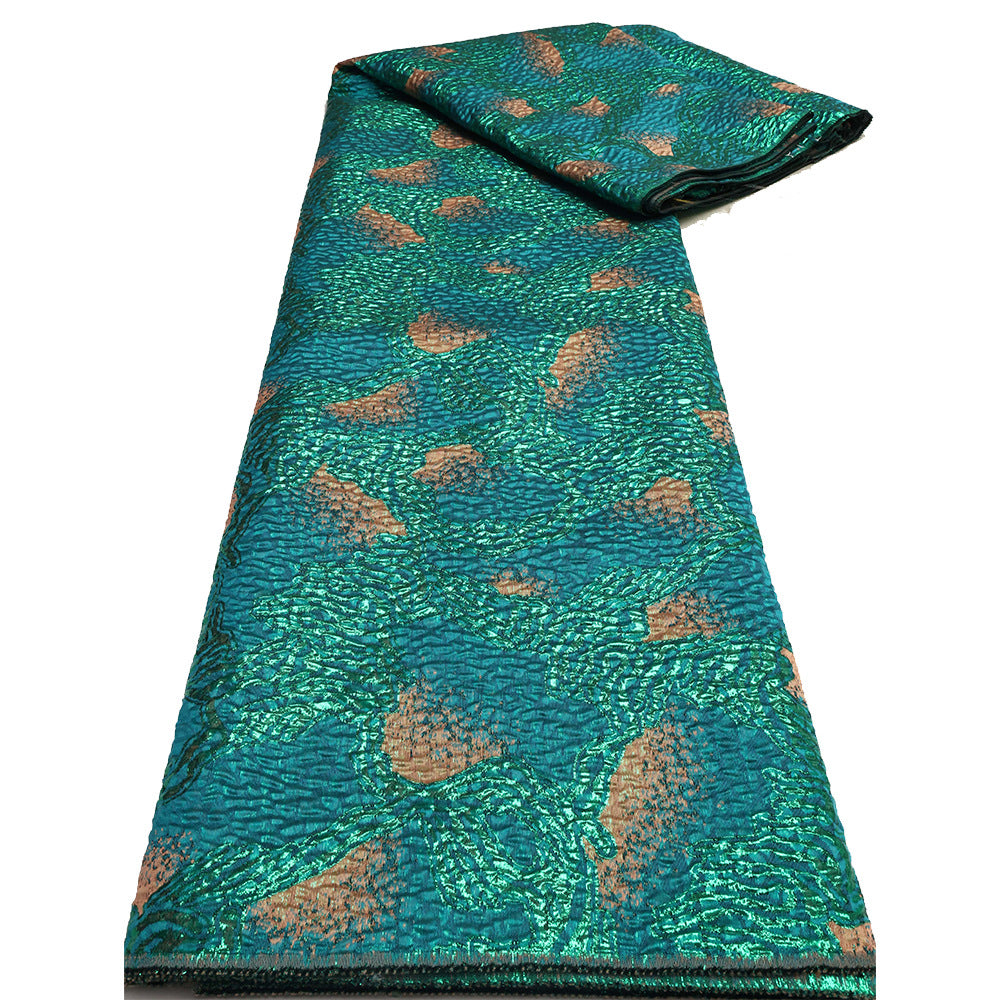 African Style Jacquard Fabric for Dresses — fabric photo 3