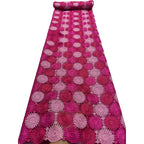 Two-Tone Water-Soluble Floral Milk-Silk Lace Fabric – Per Yard — fabric photo 4