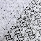 Small Floral Embroidered Guipure Lace Fabric