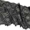 Eyelash Double-Scallop Stretch Lace Trim 24 cm