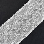 Picot-Edge Stretch Nylon Lace Trim 18 cm — fabric photo 5