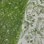 Sequin Beaded Mesh Lace for Dressmaking — fabric photo 4