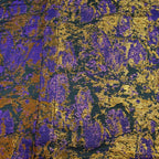 Double-Sided Metallic Jacquard Brocade Organza