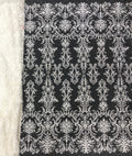 3 mm Crystal-Look Sequin Embroidered Bridal Fabric