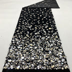 Gradient Fleece Bead Multisize Sequin Fabric — fabric photo 3