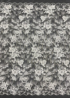 Botanical Sequin Embroidered Bridal Fabric – Design 78943 — fabric photo 6