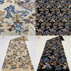 Velvet Ethnic-Style Bead Sequin Embroidery Fabric — fabric photo 3