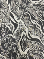 Bugle Bead & Sequin Embroidery Lace for Evening Dresses — fabric photo 3