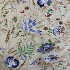 Botanical Sequin Embroidered Velvet-Base Fabric — fabric photo 5