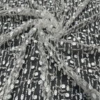 Sequin Embroidered Bridal Fabric – Design 60767 — fabric photo 3