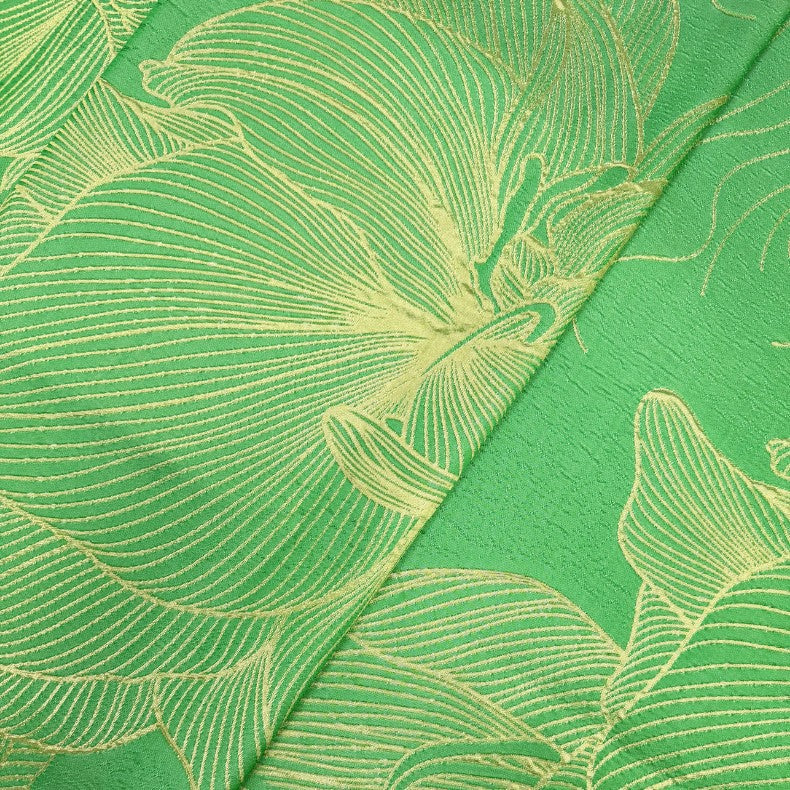 Floral Decorative Weave Brocade Fabric