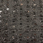 Coarse-Woven Base Bead and Sequin Embroidered Fabric — fabric photo 4